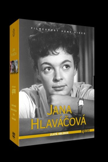 Kolekce Jany Hlaváčové (4DVD) - DVD