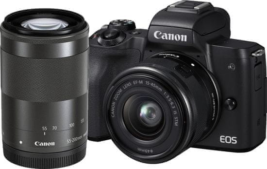 Canon EOS M50 + 15-45 + 55-200 (2680C022)