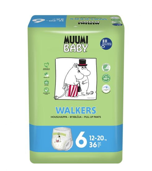 MUUMI BABY Walkers 6 Junior (12-20 kg) 36 ks