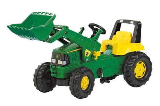 Rolly Toys Šlapací traktor Rolly Junior John Deere s předním nakladačem