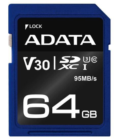 Adata Premier Pro SDXC 64GB (ASDX64GUI3V30S-R)