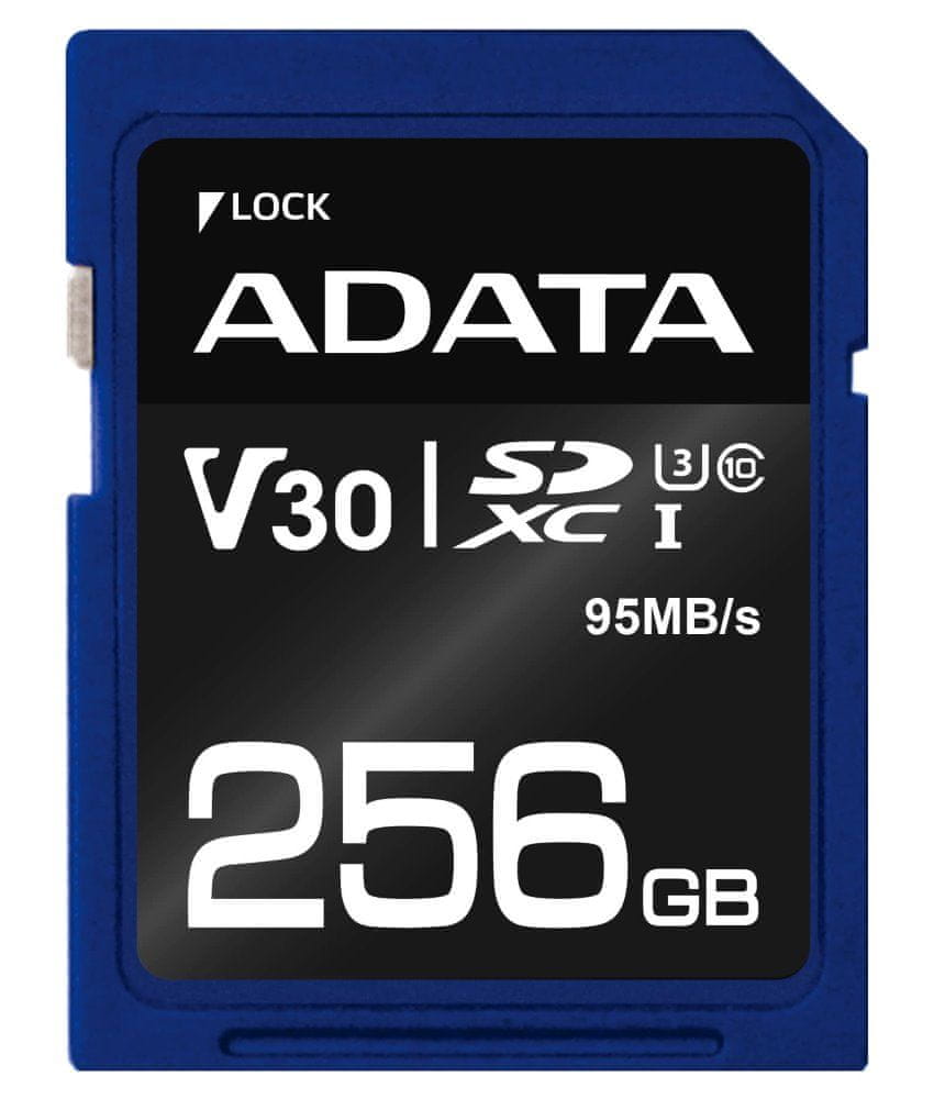 Levně Adata Premier Pro SDXC 256GB (ASDX256GUI3V30S-R)