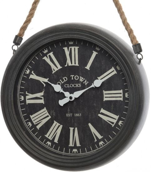 Kaemingk Nástěnné hodiny, 30 x 6 cm