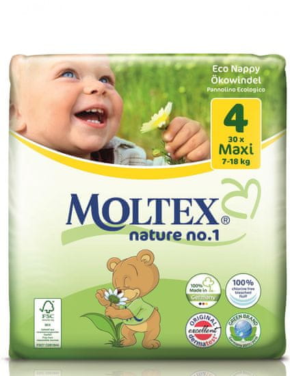 MOLTEX 4 Maxi (7-18 kg) 30 ks
