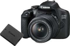 Canon EOS 2000D + 18-55 IS + LP-E10 (2728C010AA)
