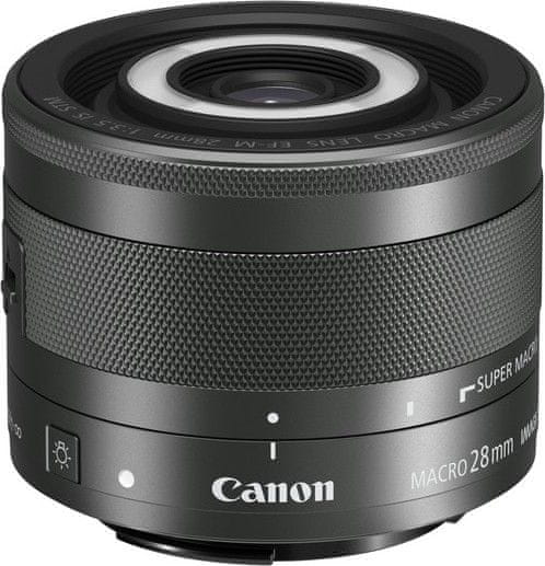 Levně Canon EF-M 28mm f/2.0 IS STM MACRO 1362C005AA