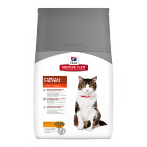 Hill's Feline Adult Hairball Control Chicken 5 kg