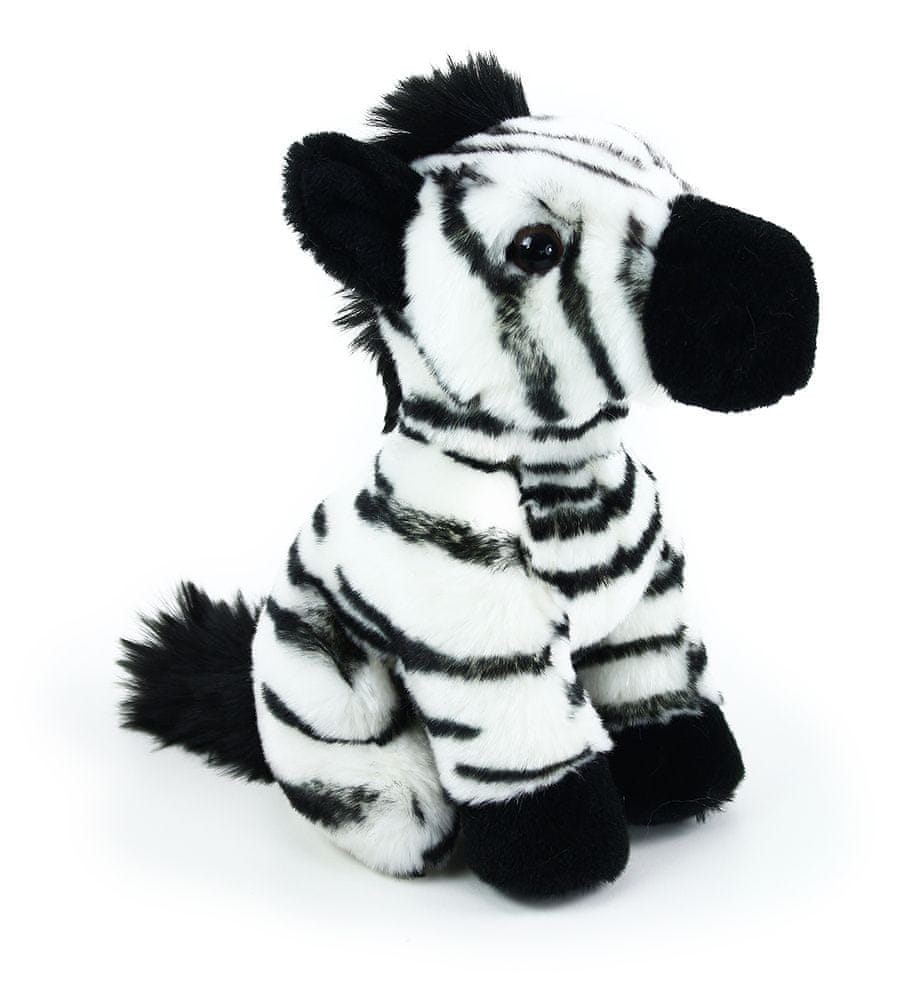 Rappa Plyšová zebra sedící, 18 cm