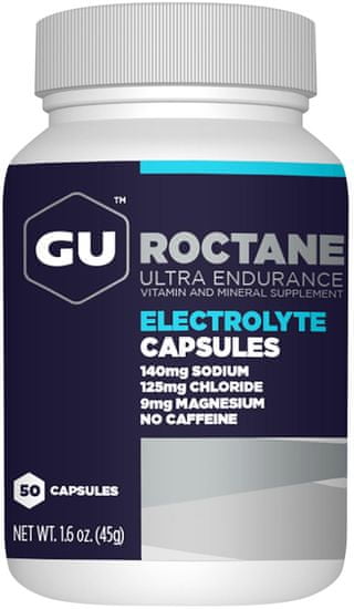 GU Roctane electrolyte capsules 50 kapslí (bez příchuti)