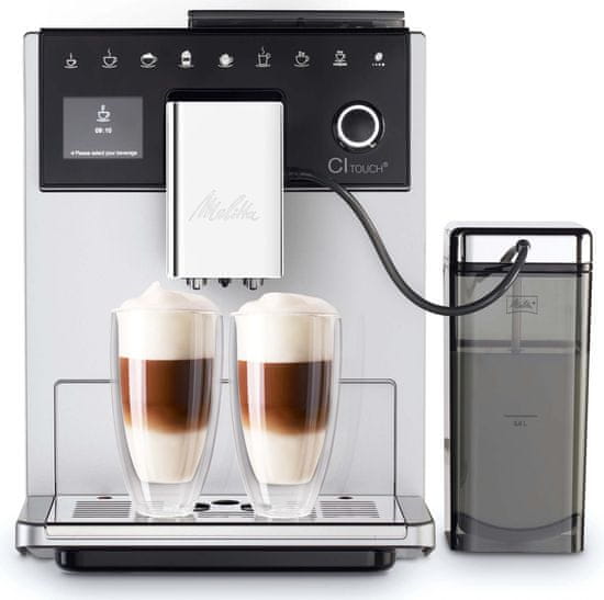 MELITTA automatický kávovar CI Touch Stříbrná