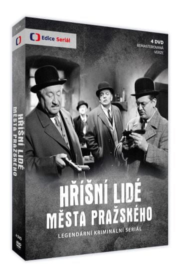 Hříšní lidé Města pražského (4DVD - remasterovaná verze) - DVD