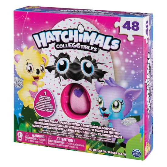 Spin Master Hatchimals puzzle 48x ks s exclusive zvířátkem