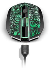 Connect IT DOODLE 2 bezdrátová herní myš (CMO-3510-BK)