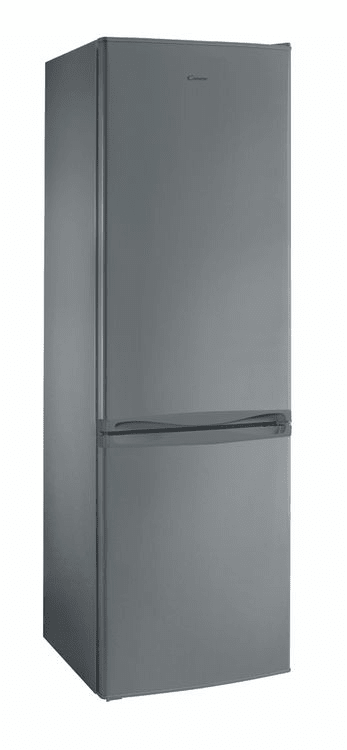 Volně stojící kombinovaná chladnička Candy CM 3354 X velký úložný prostor