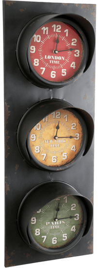Sifcon Nástěnné hodiny "Semafor" 80 x 30cm - rozbaleno