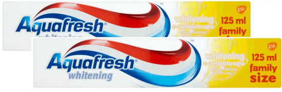 Aquafresh Whitening zubní pasta 2x 125 ml