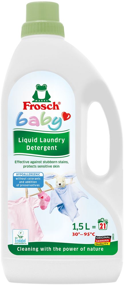 Levně Frosch Eko Hypoalergenní prací gel na kojenecké prádlo 1,5 l