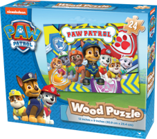 Spin Master Paw Patrol dřevěné puzzle v krabici
