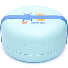 Suavinex Bento Set kombinovatelných misek BOOO +4M, Modrá