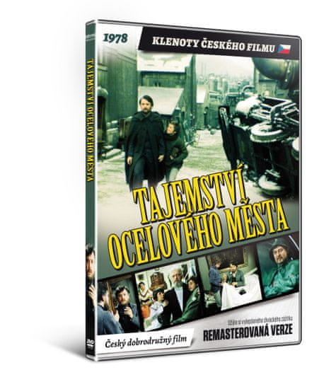 Tajemství Ocelového města - edice KLENOTY ČESKÉHO FILMU (remasterovaná verze) - DVD