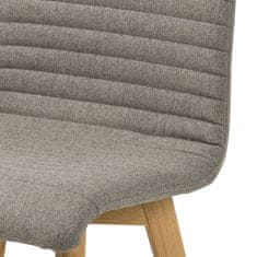 Design Scandinavia Jídelní židle Areta (SET 2 ks), šedá