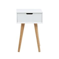 Design Scandinavia Noční stolek se zásuvkou Marika, 63 cm