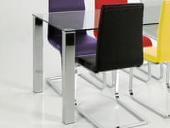Design Scandinavia Stůl se skleněnou deskou Canton 180 cm, čiré sklo
