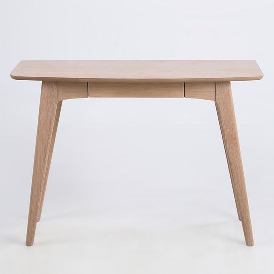 Design Scandinavia Pracovní stůl se zásuvkou Woody, 105 cm
