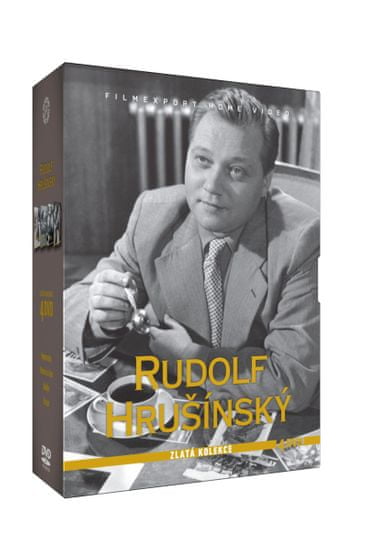 Kolekce Rudolfa Hrušínského (4DVD) - DVD