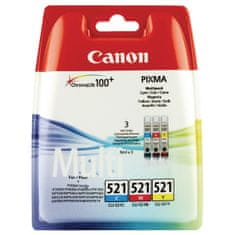 Canon CLI-521 C/M/Y Pack (2934B010), barevná