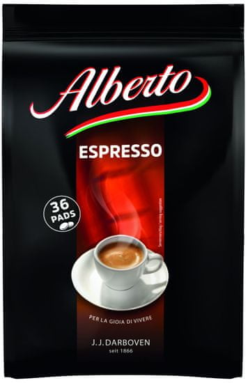 Alberto Espresso pody 6x 36 ks
