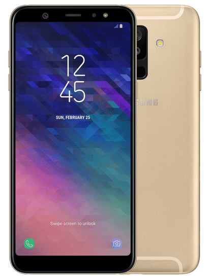 Samsung Galaxy A6+, Gold