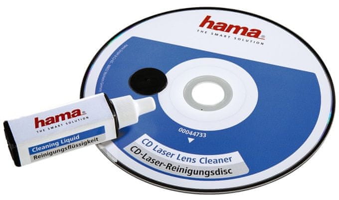 Levně Hama CD čisticí disk s čisticí kapalinou