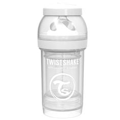 Twistshake Kojenecká láhev Anti-Colic 180ml, Bílá