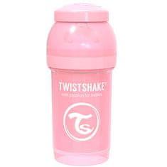 Twistshake Kojenecká láhev Anti-Colic 260ml, Pastelová růžová