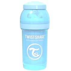 Twistshake Kojenecká láhev Anti-Colic 260ml, Patelová modrá