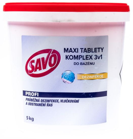 Savo Do Bazénu-Maxi tablety komplex 3v1 5 kg