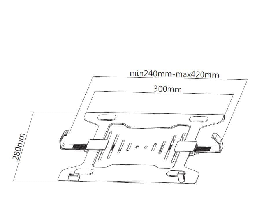 Ocelový adaptér pro notebook MAX MNM900AD