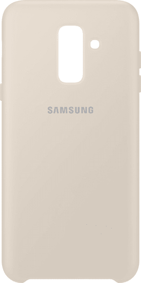 Samsung Samsung A6+ dvouvrstvý ochranný zadní kryt, zlatá EF-PA605CFEGWW
