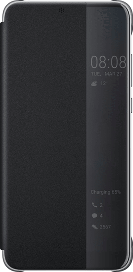 Huawei Original S-View Cover Pouzdro pro P20 Pro, černá 51992407
