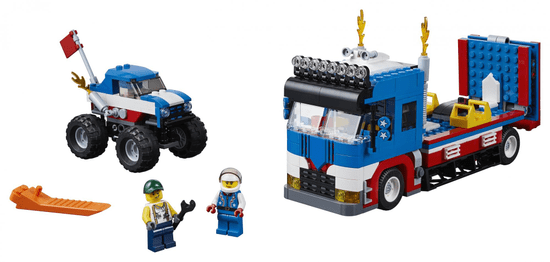 LEGO Creator 31085 Mobilní kaskadérské představení