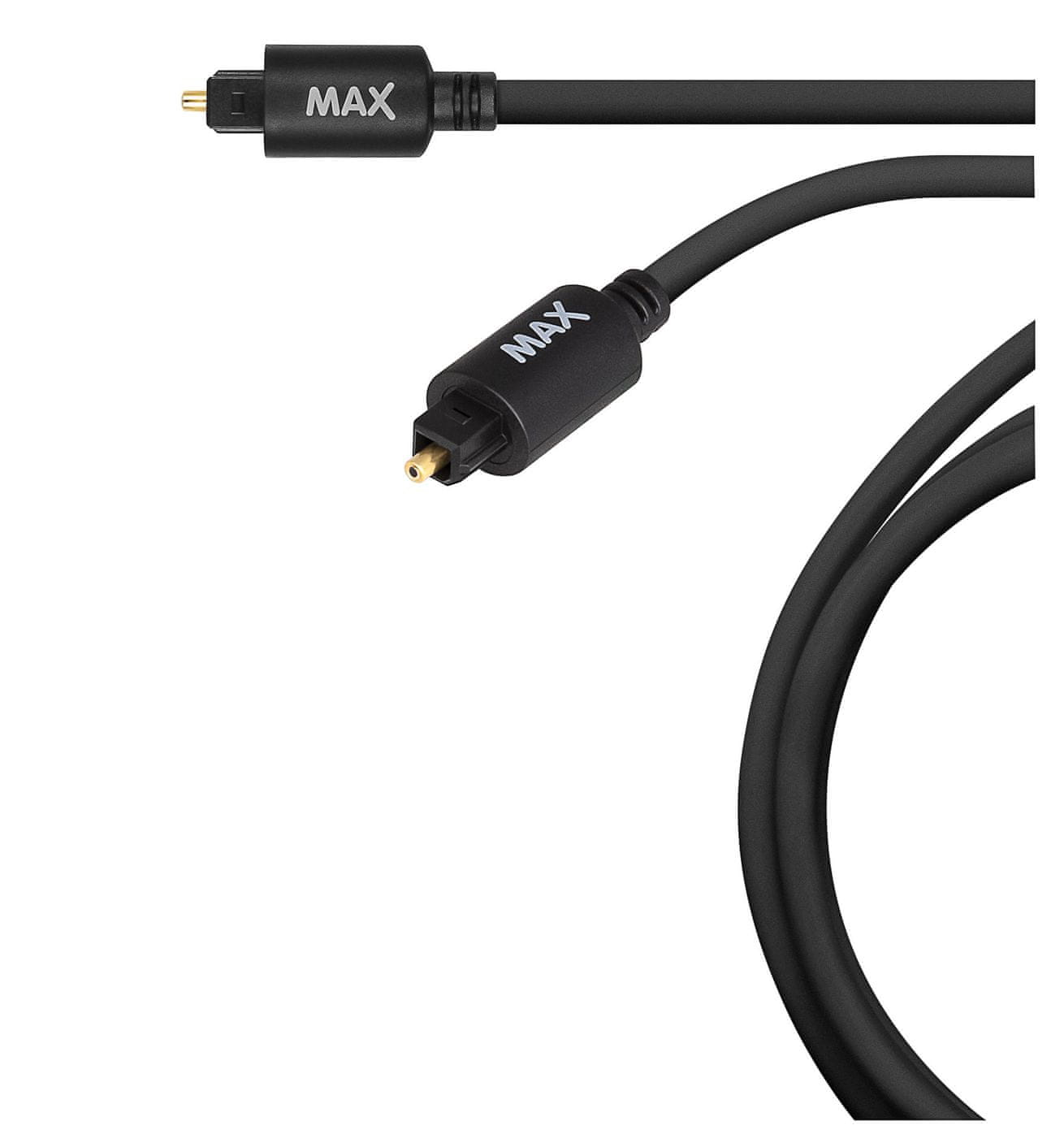 MAX digitální optický kabel MOC1150B 1,5 m