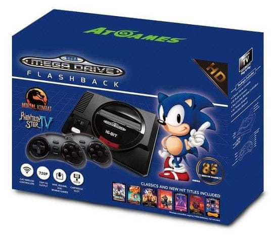 AtGames Sega Mega Drive Flashback HD - zánovní