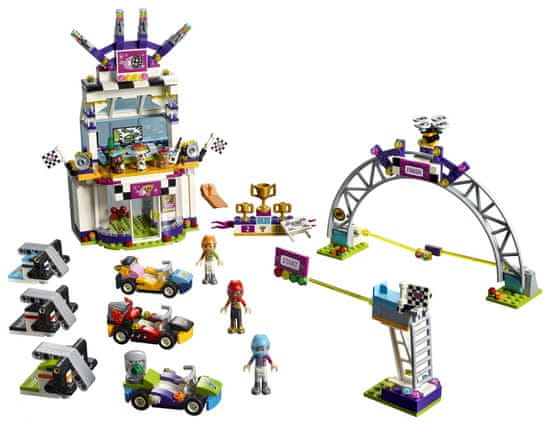 LEGO Friends 41352 Velký závod - rozbaleno