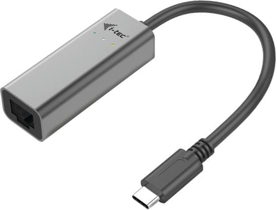 I-TEC USB C adapter Metal Gigabit Ethernet 1x USB-C na RJ-45 LED C31METALGLAN