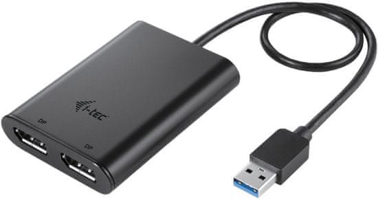 I-TEC USB 3.0 Display Port 2x 4K Ultra HD Display Adapter U3DUAL4KDP
