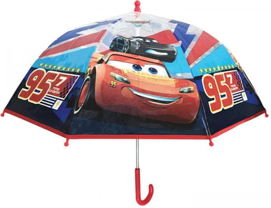 Lamps Deštník Cars 3 manuální průhledný
