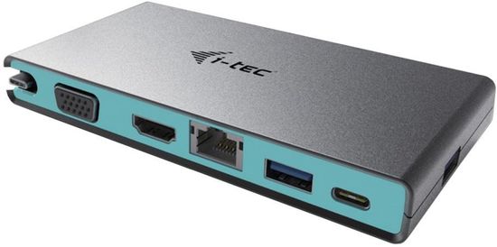 I-TEC USB-C Travel 4K Dokovací stanice 1x HDMI 1x Ethernet 2x USB 3.0 2x USB-C C31TRAVELDOCKPD