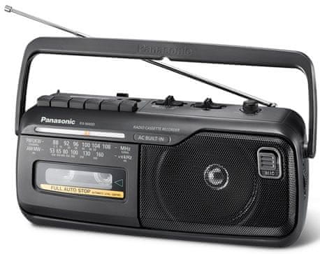 radiopřijímač Panasonic RX-M40DE kompaktní rozměry lehká konstrukce