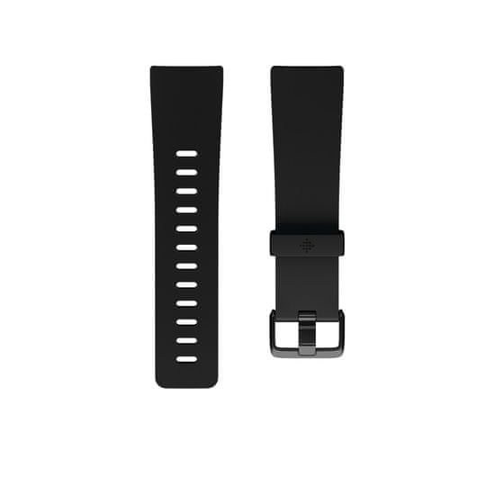 Fitbit Versa - náhradní řemínek Classic Accessory Band Black, L